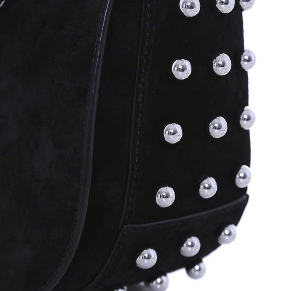 ALEXANDER WANG Mini Lia Suede Saddle Bag - Picture 5 of 10